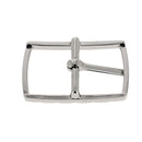 Boucle de ceinture double LYN de 30mm, en métal, montrée en gros plan, pour ceinture fashion ou utilitaire.