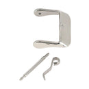 Boucle pour bracelet de montre en inox, type bouclerie, avec finition élégante, conçue pour bracelets de montre.
