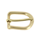 Boucle de ceinture en laiton massif AEL 25mm, boucle de ceinture en laiton solide pour accessoires de mode.