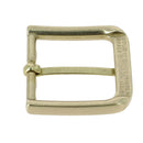 Boucle de ceinture en laiton massif MOE 35mm, boucle de ceinture en laiton satiné, pour ceinture élégante et durable.