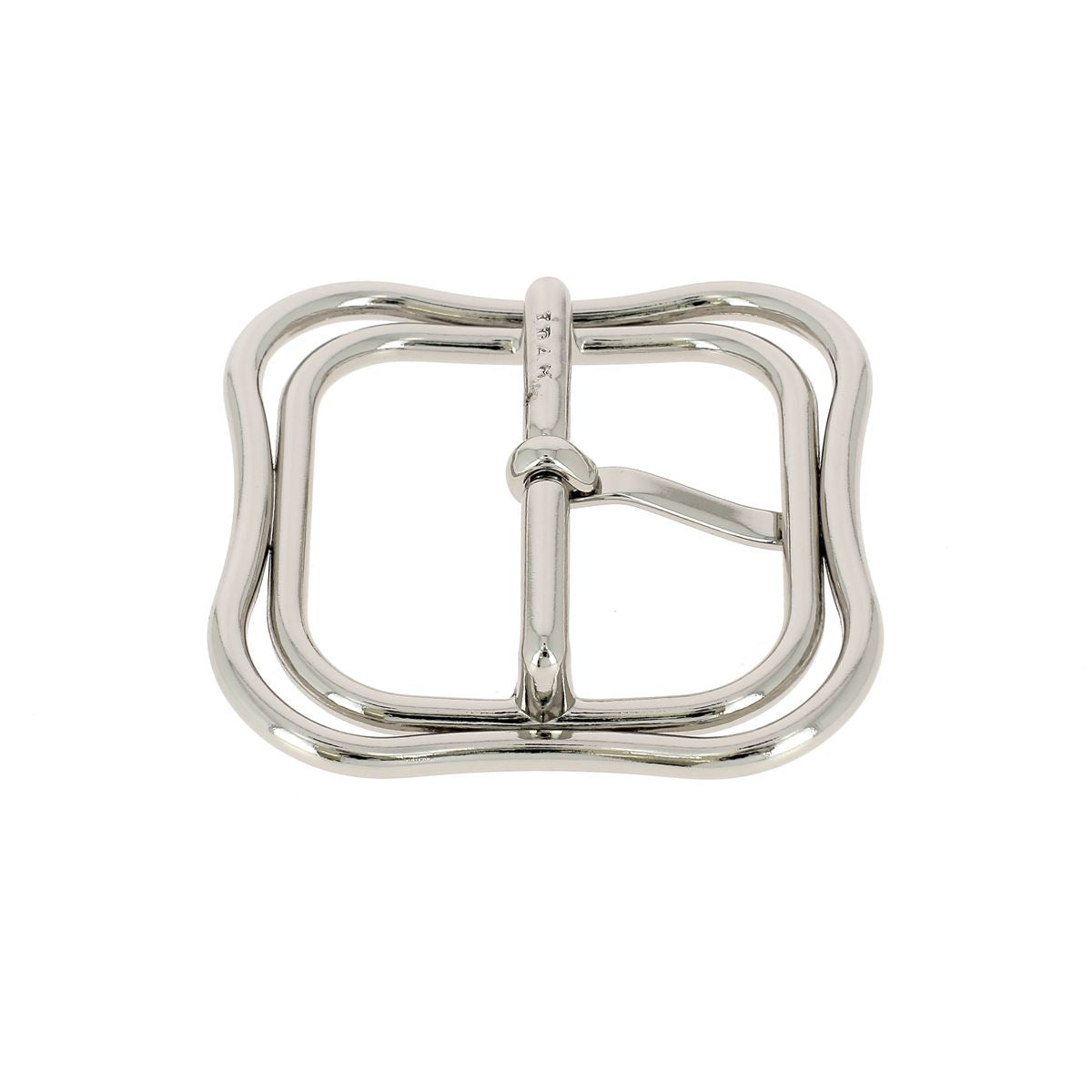 Boucle de ceinture double en EVA de 40mm, produit de bouclerie robuste pour ceinture en cuir ou tissu.