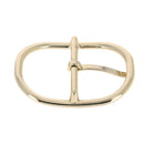 Boucle de ceinture double OVO en bouclerie, finition métallique, design robuste et moderne pour ceinture unisexe.