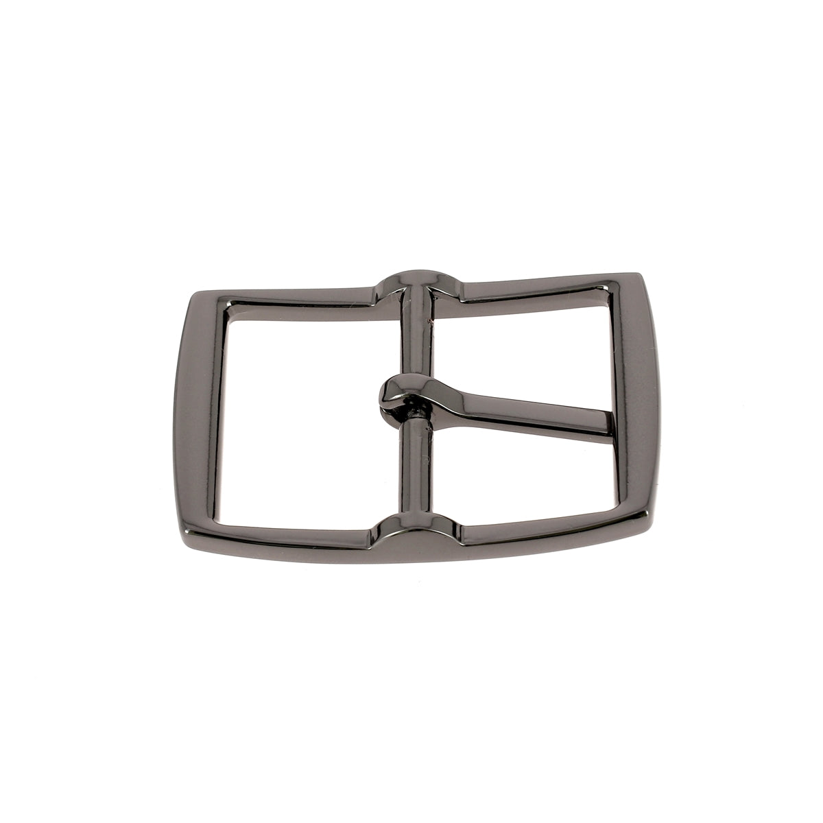 Boucle de ceinture double DAO en bouclerie, canon de fusil de 30mm, design robuste et unique, pour accessoires de mode ou utilitaires.