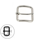 Boucle de ceinture en fil rond ABY, boucle de ceinture en métal pour accessoire de mode, finition élégante.