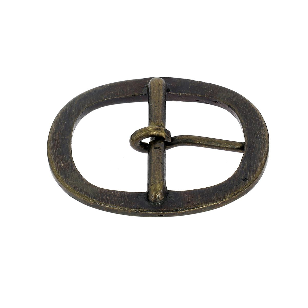 Boucle de ceinture double en laiton massif JAD, 32mm, avec finition élégante, pour boucle de ceinture robuste et stylée.