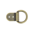 Anneau passe-lanière en bouclerie Tandy Leather, pièce métallique pour bride de cheval, finition solide et résistante.
