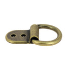 Anneau passe-lanière en bouclerie Tandy Leather, pièce en métal robuste pour équipement équestre ou animal.