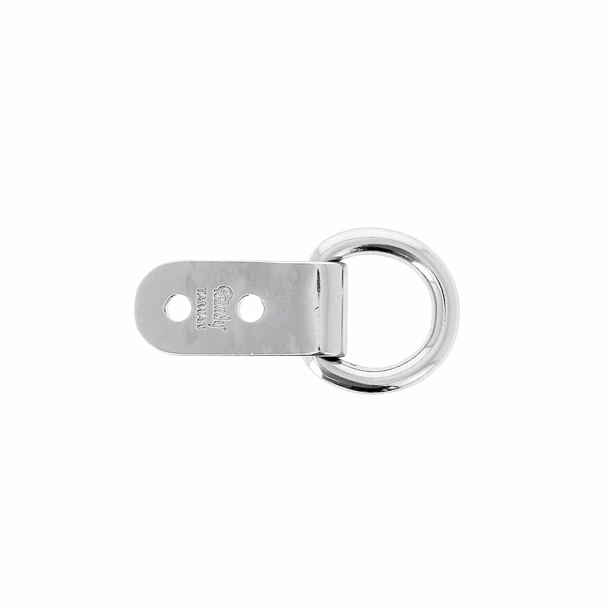 Anneau passe-lanière en bouclerie Tandy Leather, métal robuste pour équipement équestre ou accessoires.
