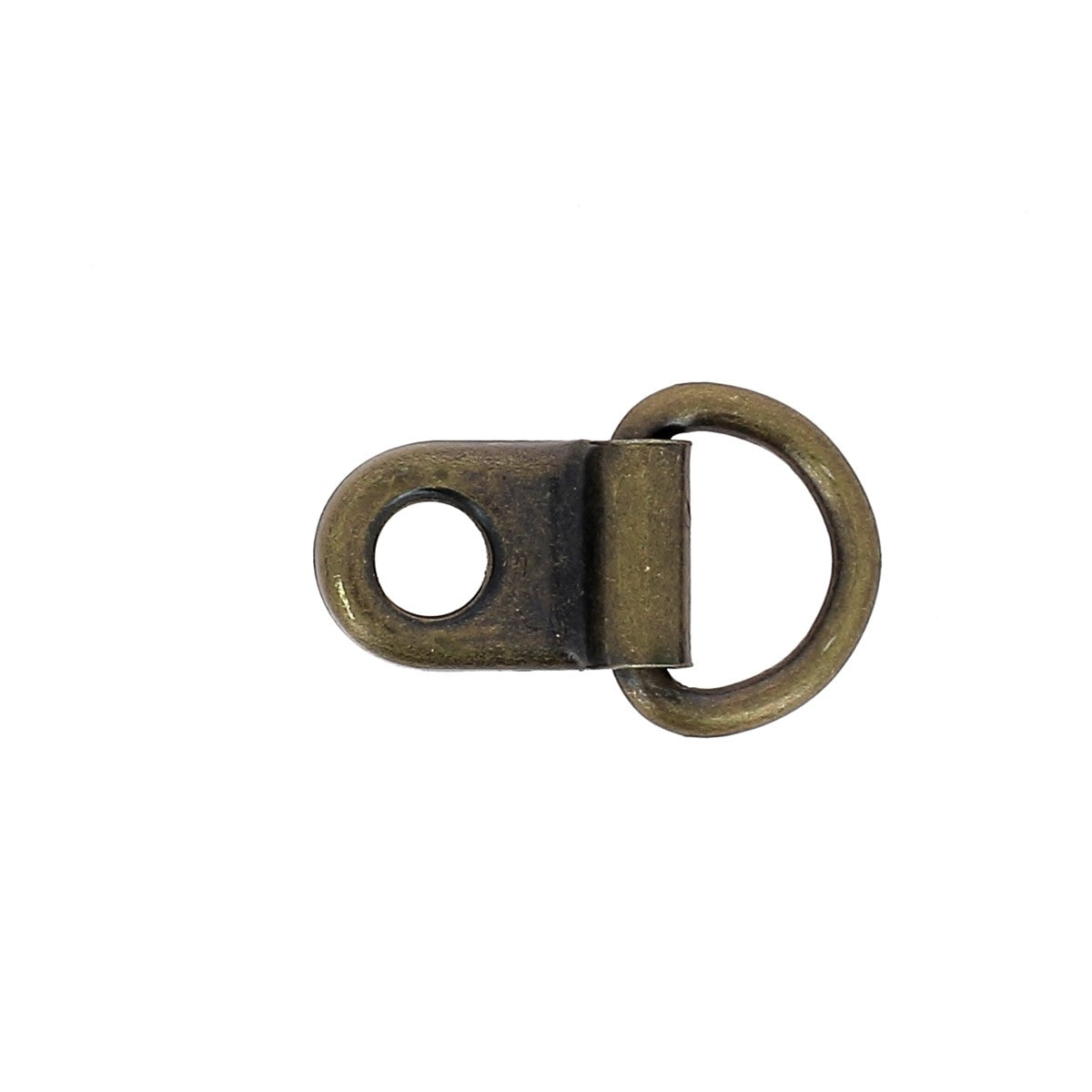 Anneau passe-lacet à riveter en bouclerie, conçu pour renforcer et fixer les lacets ou cordons avec facilité.