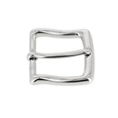 Boucle de ceinture en laiton massif AKA avec ardillon, boucle de ceinture en nickel de 30 mm, bouclerie robuste et élégante