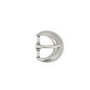 Boucle de ceinture SUN en métal argenté vieilli, 25 mm, pour boucle de ceinture Autres, finition élégante et durable.