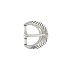 Boucle de ceinture SUN en acier argent vieilli, boucle de 30 mm, en boucle de ceinture en acier robuste et élégante.