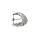 Boucle de ceinture SUN en argent vieilli, boucle de ceinture en boucle de ceinture Autres, finition 35mm.