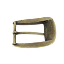 Boucle de ceinture AMÉ en laiton satiné de 40 mm, boucle de ceinture en bouclerie robuste pour accessoires de mode.