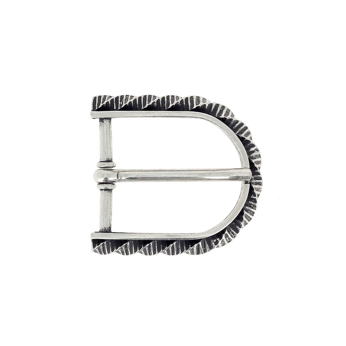 Boucle de ceinture FÉL en argent vieilli, 35mm, boucle de ceinture de style bouclerie pour accessoires de mode.