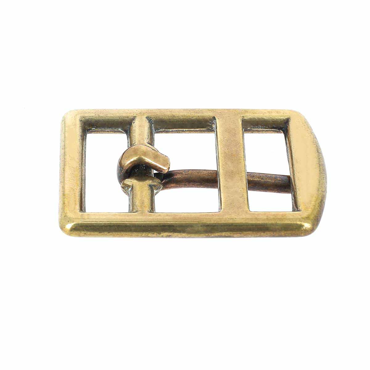 Boucle de sangle en laiton de 28mm, boucle de ceinture en laiton pour accessoires, fabrication durable et résistante.