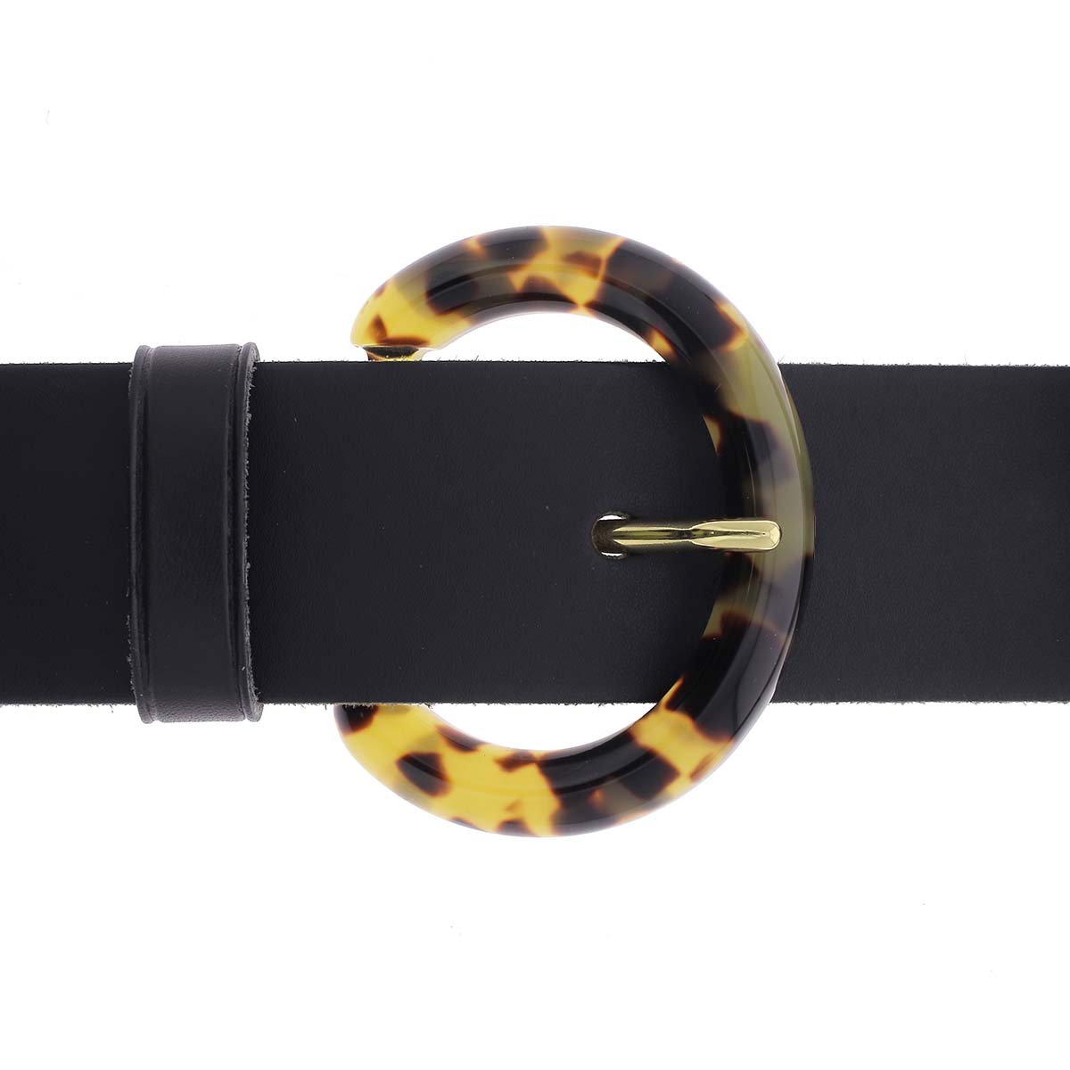 Boucle de ceinture fantaisie en résine KAH de 40mm, boucle de ceinture de style élégant et coloré, pour accessoires de mode.