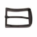 Boucle de ceinture YVO en satin, canon de fusil, 35mm, boucle de ceinture en métal pour accessoire élégant.