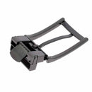 Boucle de ceinture à griffe TAK avec motif canon de fusil, en métal, largeur 35mm, pour accessoires de mode ou utilitaires