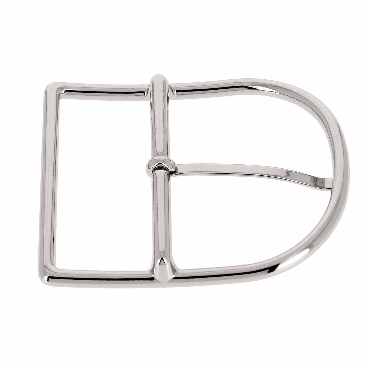 Boucle de ceinture ÉGY en nickel, 60 mm, boucle de ceinture en acier pour accessoires de mode, style robuste et durable.