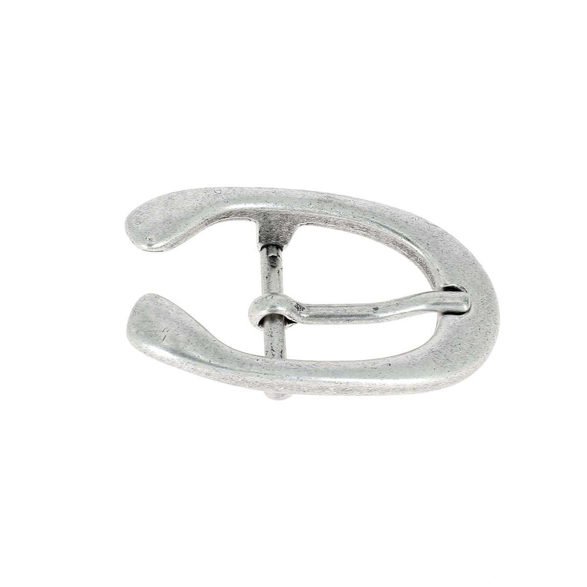 Boucle de ceinture YDA en argent vieilli, 25mm, avec boucle de ceinture en métal pour accessoires de mode.