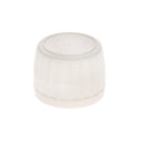 Bouchon à visser de 28 mm pour teintures et peintures, en plastique noir, adapté aux contenants de peinture.
