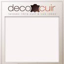 Peau entière de cuir de basane blanche Autres, finition de haute qualité, vue rapprochée montrant la texture lisse et naturelle.