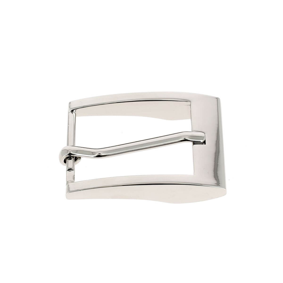 Boucle de ceinture ÉLI en nickel, bouclerie de haute qualité pour ceinture en cuir ou tissu.