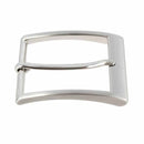 Boucle de ceinture JAK en laiton nickel free satiné, 40 mm, avec finition élégante pour accessoires de mode.