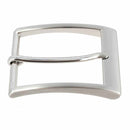 Boucle de ceinture JAK en nickel gratuit, finition satinée, 40 mm, pour boucle de ceinture en bouclerie.