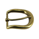 Boucle de ceinture SAM en laiton vieilli, style boucle de ceinture en bouclerie, finition vintage, 35 mm de large.