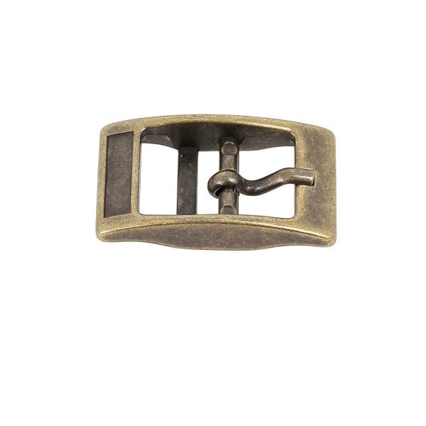 Boucle de ceinture double KIM en bouclerie, finition élégante, conçue pour renforcer et décorer la ceinture.