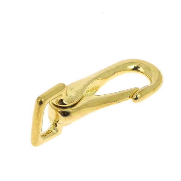 Mousqueton à bélière fixe en laiton, boucle de 61x16 mm, pour accessoires de bijouterie ou artisanat, de marque Autres.