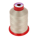 Bobine de fil polyester GRAL N°30 Coats, 1000m beige, pour couture et mercerie, en coton lin U9339
