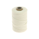 Bobine de fil de lin poissé naturel de la marque Campbell's, mercerie pour couture et broderie, visible sur l'image.