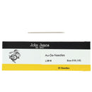 Lot de 25 aiguilles droites avec bout pointu de marque John James, taille 1.0, pour travaux de mercerie.