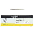 Lot de 25 aiguilles droites avec bout pointu, marque John James, idéal pour la couture et la mercerie.