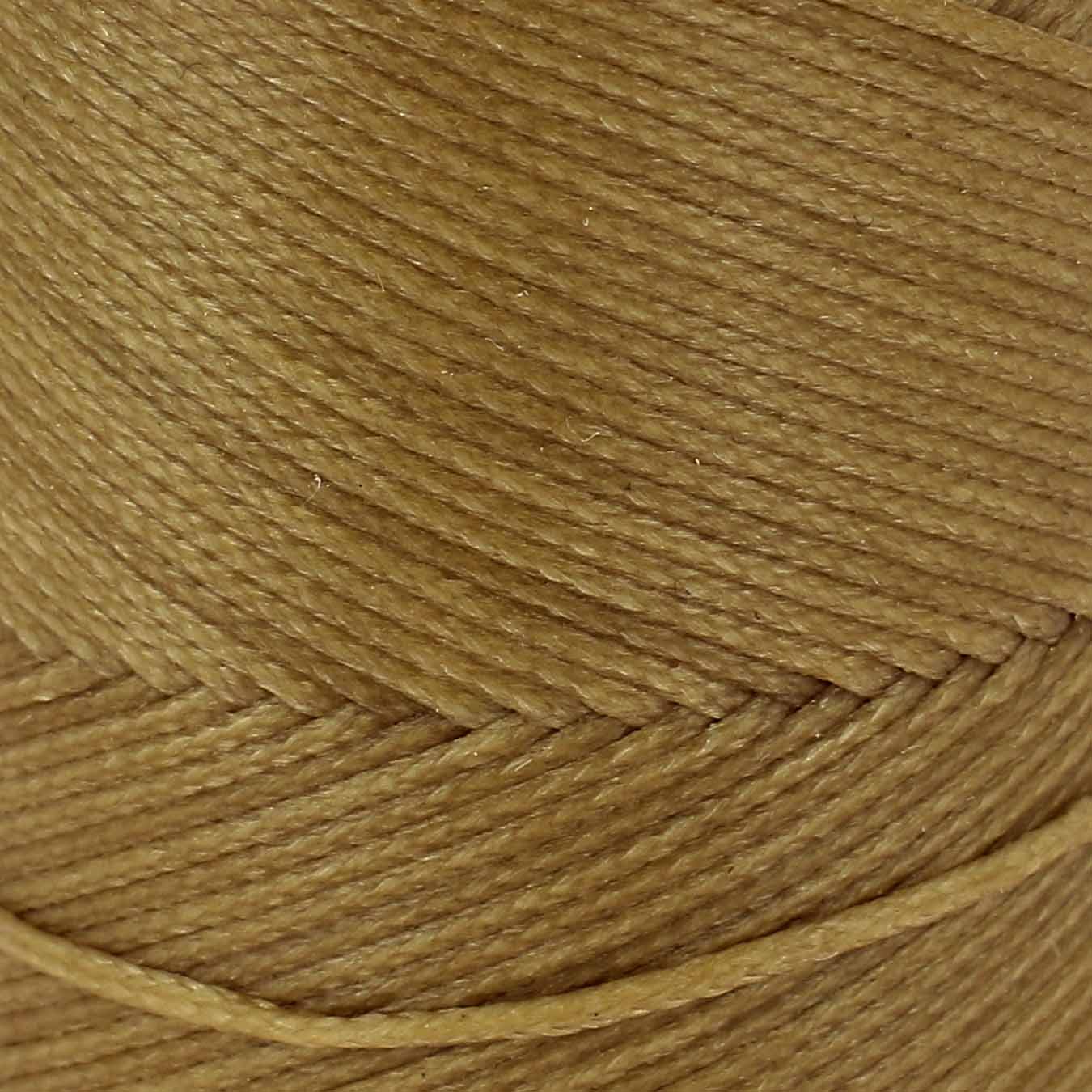 Bobine de fil polyester tressé et ciré SAVANE, diamètre 0,8 mm, longueur 100 m, mercerie pour couture et artisanat