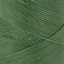 Bobine de 100m de fil polyester tressé et ciré vert de 0,8mm, mercerie, pour couture et bricolage.