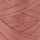 Bobine de 100m de fil polyester tressé et ciré Vieux Rose, diamètre 0,8mm, pour travaux de mercerie et broderie.