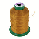 Bobine de fil polyester GRAL N°20 Coats, 600m marron fauve, mercerie pour couture et travaux manuels