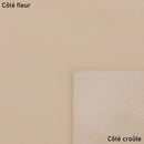 Demi collet en cuir tannage végétal naturel, de haute qualité, pour la fabrication de peaux de cuir premium, couleur naturelle.