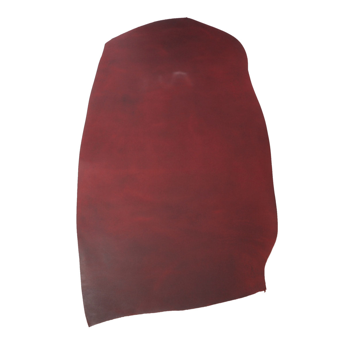 Peau de cuir de croupon tannage végétal CARMIN, cuir naturel et durable, texture authentique visible sur cette peau de cuir.