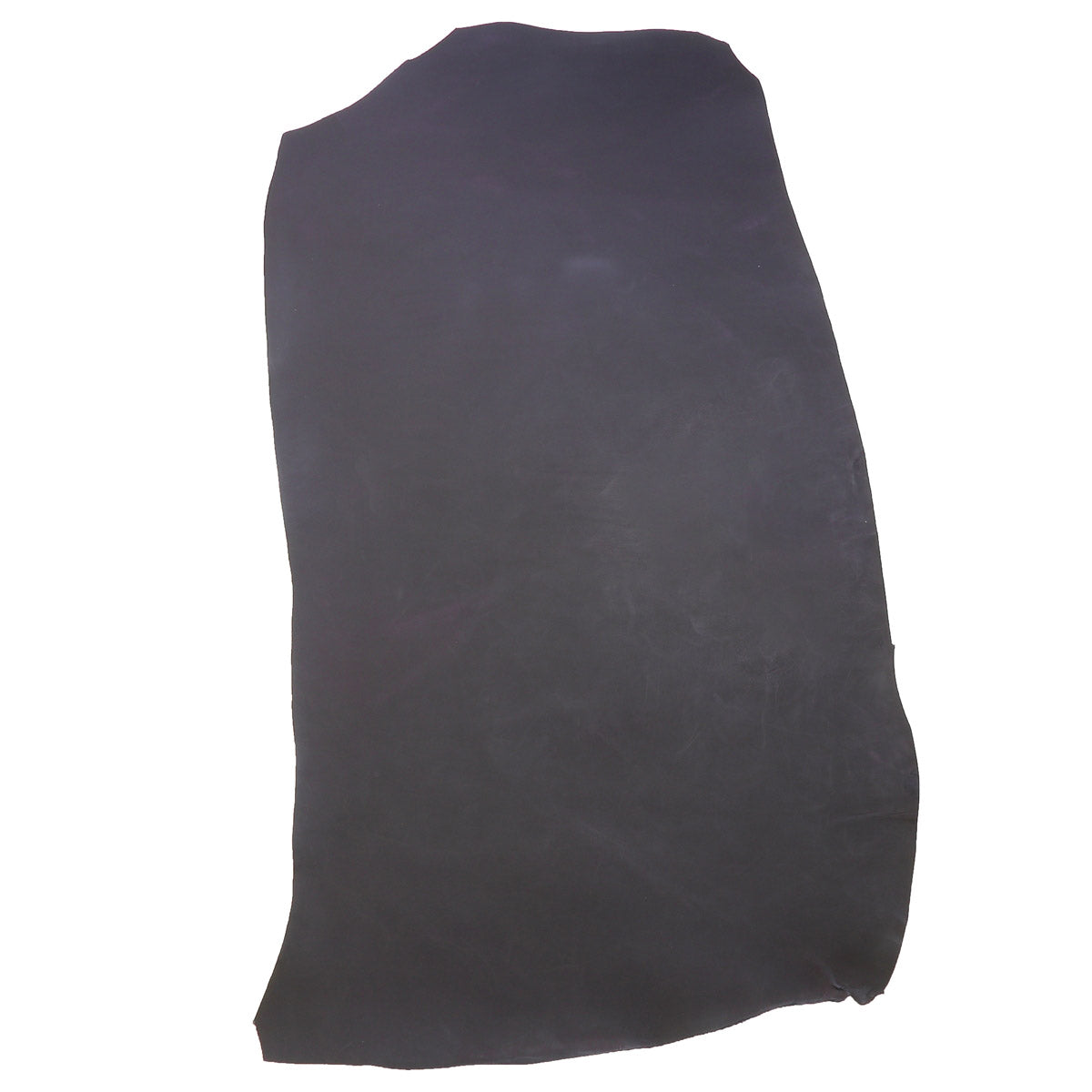 Peau de cuir en cuir de croupon tannage végétal bleu marine, texture naturelle visible, fabriquée par Autres.