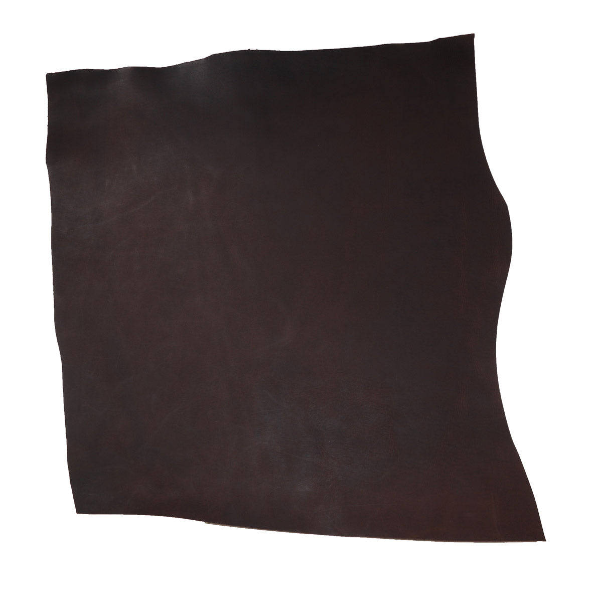 Peaux de cuir en cuir de croupon tannage végétal marron, texture naturelle, matériau durable pour la confection.
