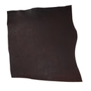 Peaux de cuir en cuir de croupon tannage végétal marron, texture naturelle, matériau durable pour la confection.