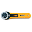 Cutter rotatif Olfa RTY-2/G de 45 mm avec lame tranchante, outil de coupe précis pour le bricolage et la couture.