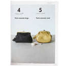 Livre "Accessoires & sacs en cuir" de Bag Artist School Repre, publié par Editions de saxe, avec couverture colorée et illustrations.
