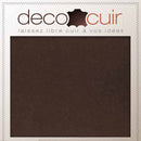 Peau de croûte de cuir de porc velours VELVET couleur chocolat, texturé et souple, idéale pour la maroquinerie ou la décoration.