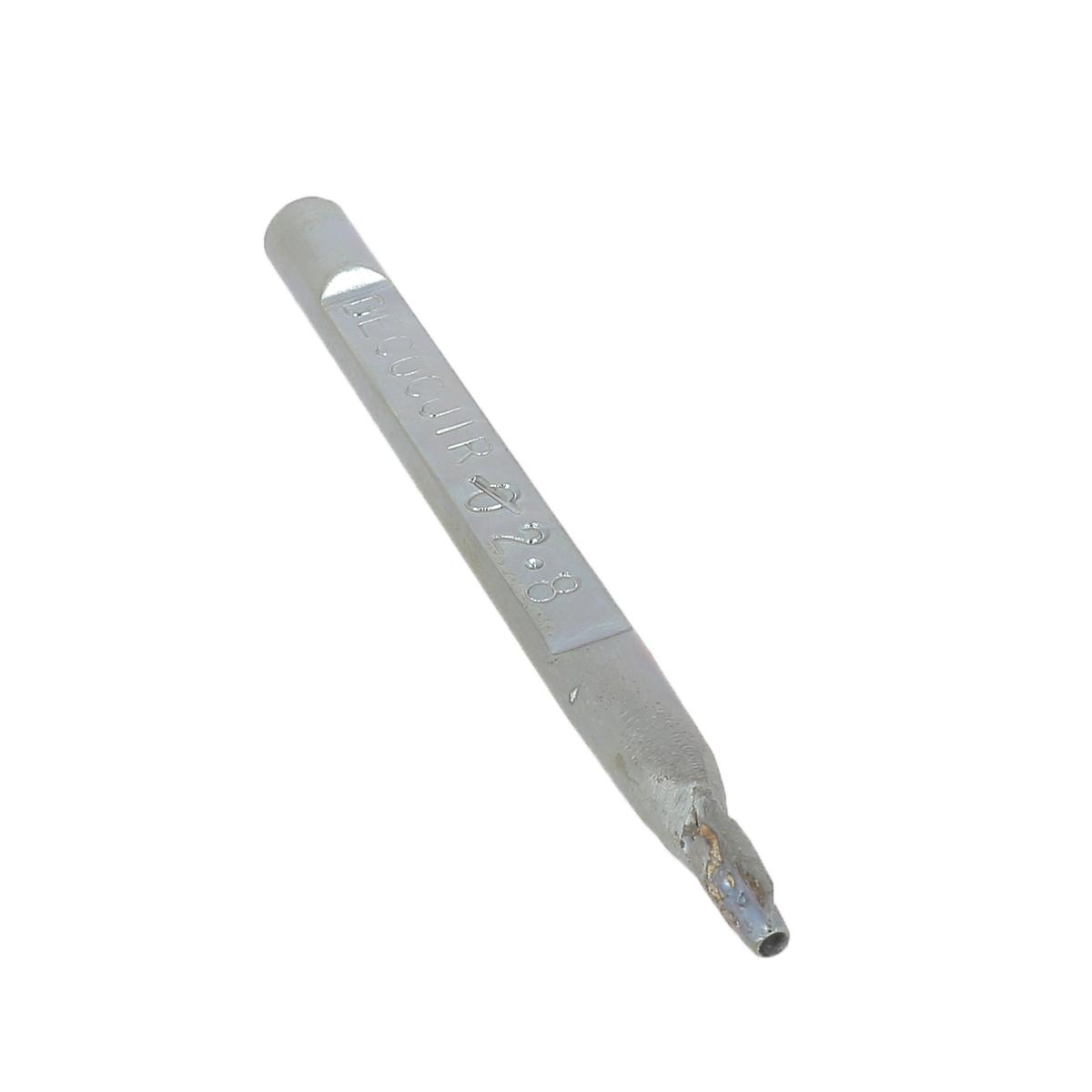Emporte-pièce à frapper Deco Cuir pour bouton de col, outil pour créer des boutons de couture en cuir, image en gros plan